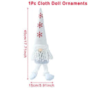 Charming Faceless Gnome Doll - Unique Christmas Decor