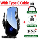 Fast Wireless Car Charger for Air Vent