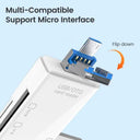 6In1 Type C Card Reader-Phone PC Fast Read