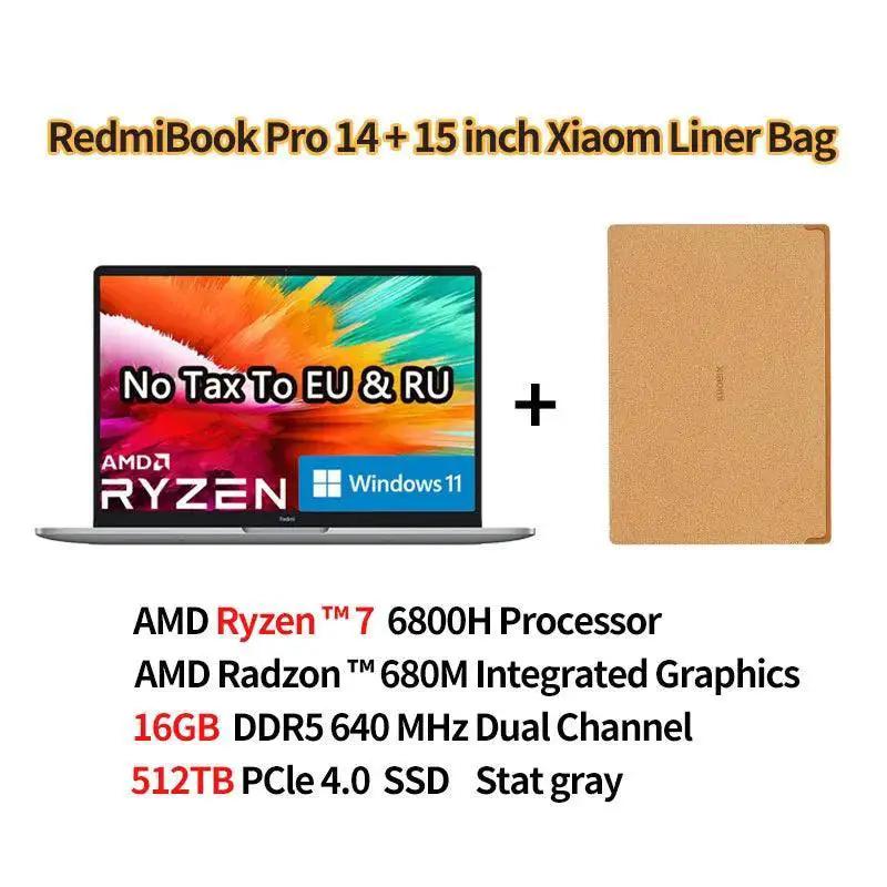 RedmiBook Pro Ryzen AMD R7 Performance Laptop For Work