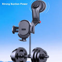 Car Mount Holder: Gravity Design Stable Suction 360 Degree Rotation