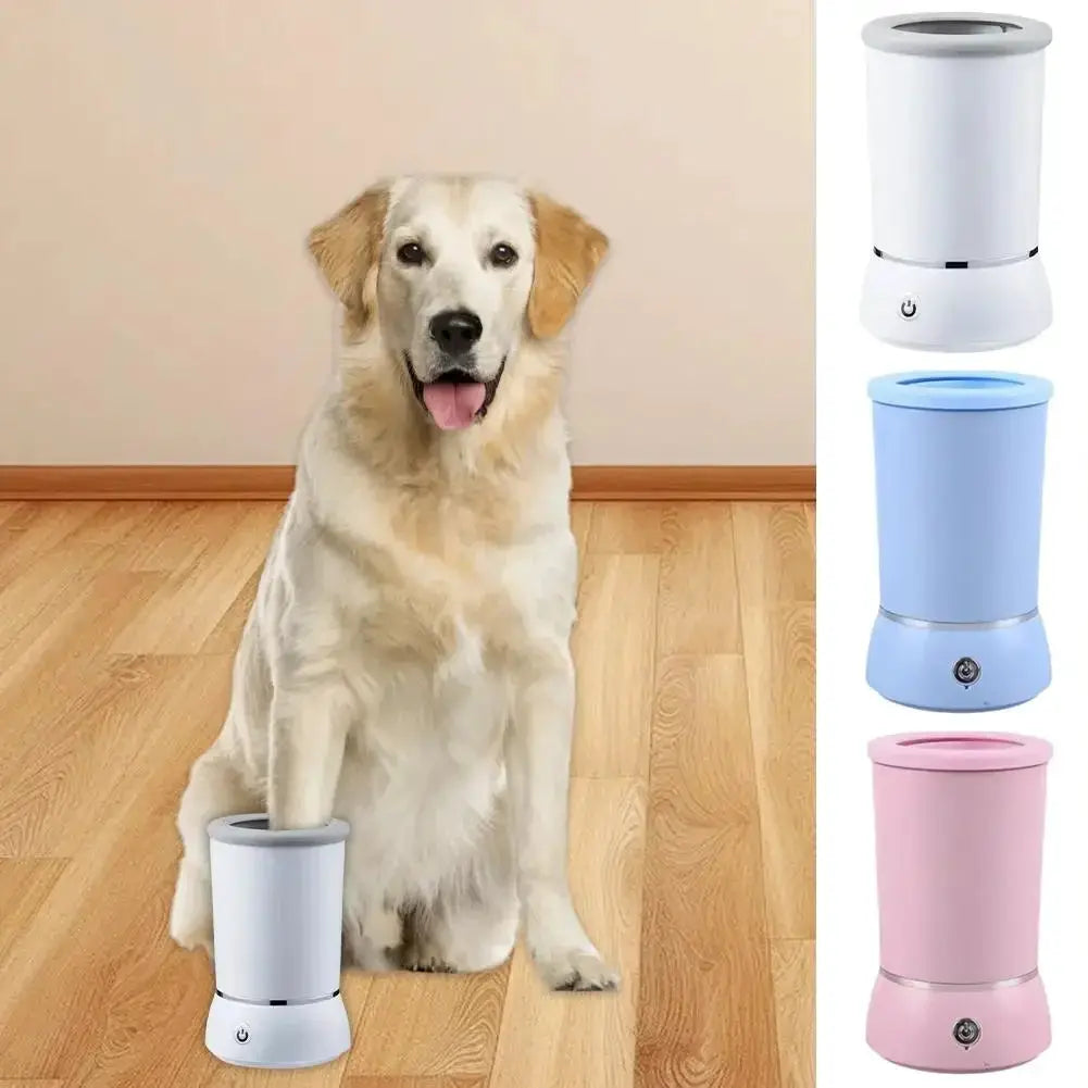 Dog Paw Cleaner Automatic Electric USB Charging Washer - OurLum.com