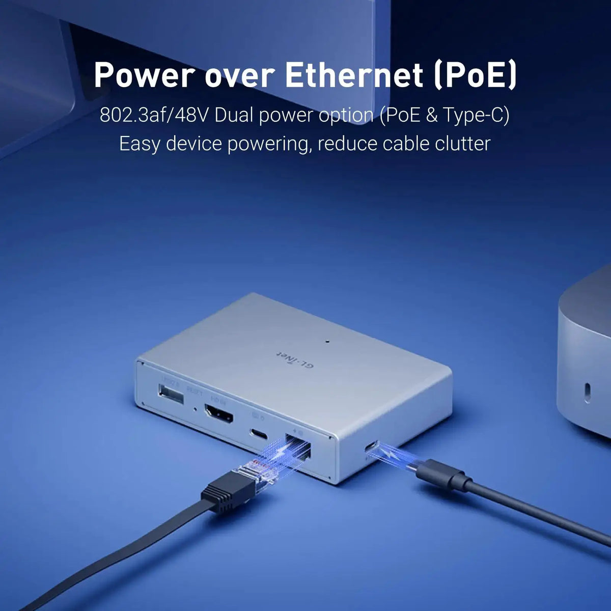 GL.iNet Comet PoE Remote KVM Control Over Internet Inet — product view 3