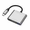 3-In-1 Usb-C Hub - Hdmi Adapter With Fast Charging