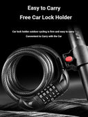 Secure Combination Bike Cable Lock