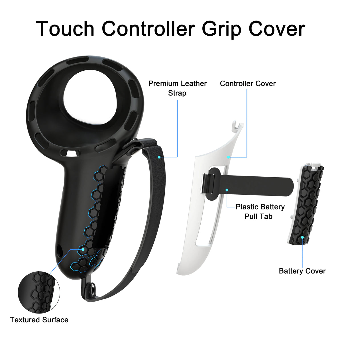 Quest 3 Game Controller Grip