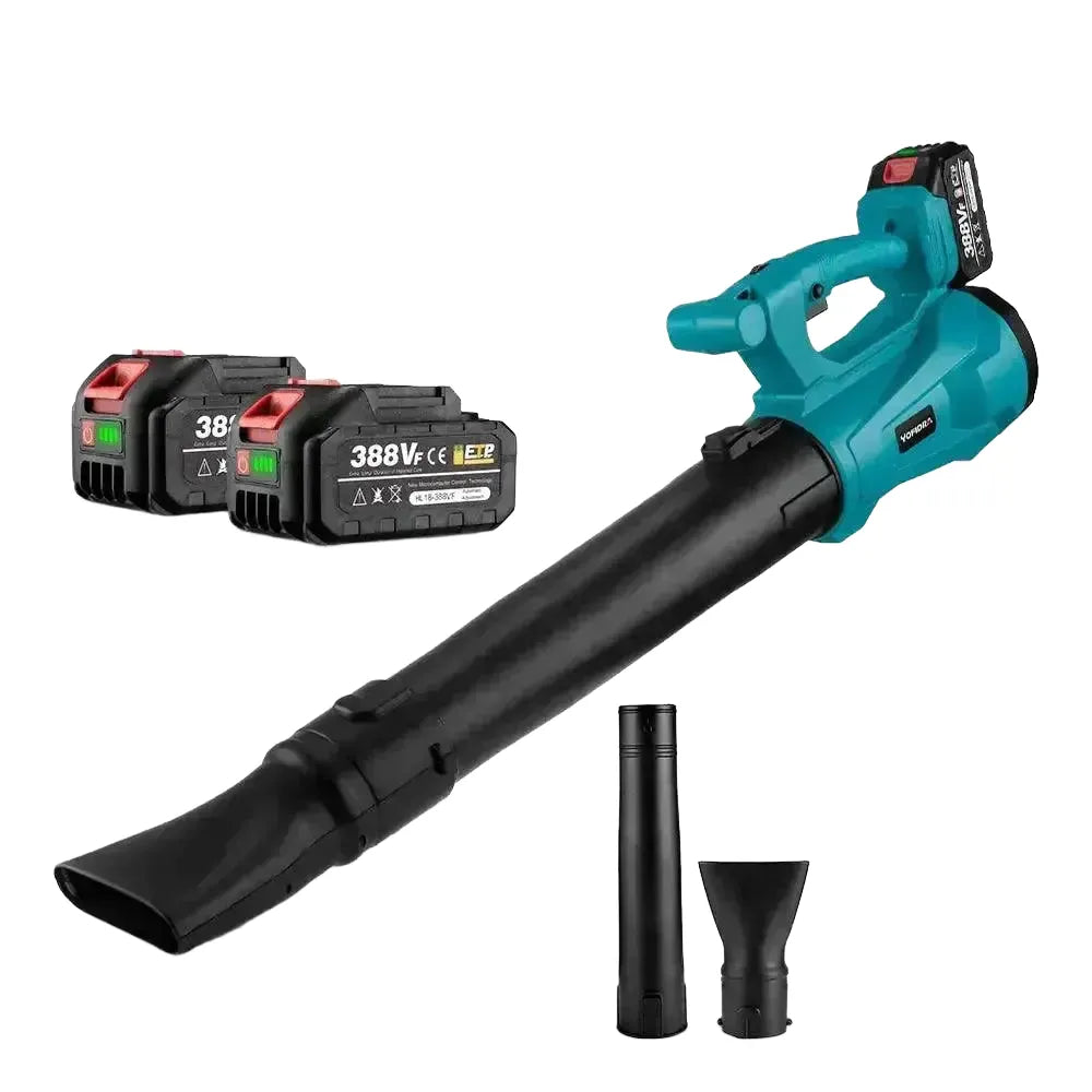 Cordless Leaf Blower for Yard Cleanup — 2xBattery