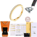 Moissanite Ring Certified