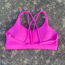 Breathable Nylon Spandex Sport Bra With Chest Pad