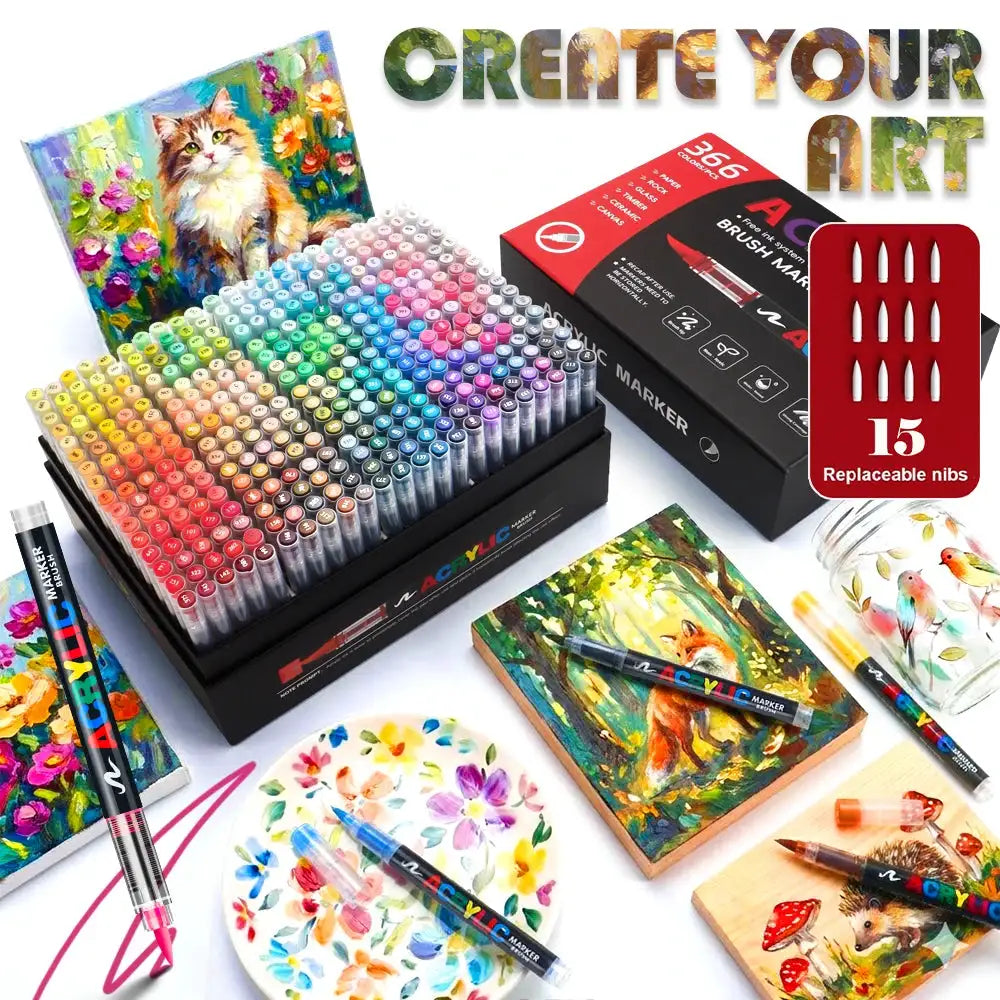 Acrylic Paint Marker Set — product view 4