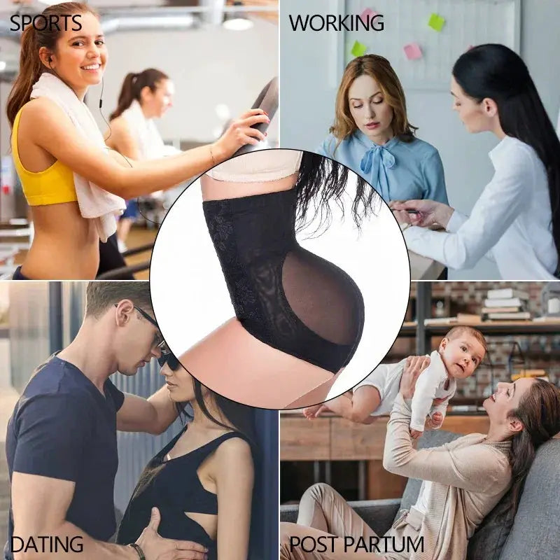 High Waist Tummy Control Shapewear Butt Lifter Body Shaper