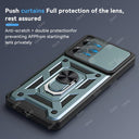 Xiaomi Redmi Shockproof Armor Case With Magnetic Ring Holder