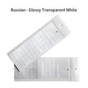 Russian Keyboard Stickers Improve Typing Waterproof Dustproof