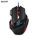 Ergonomic Wired Gaming Mouse - RGB Backlit