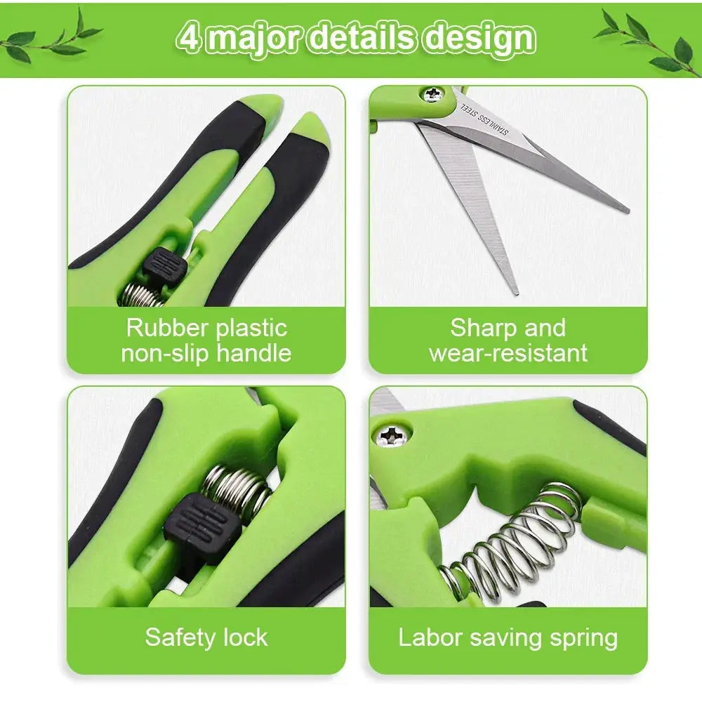 Gardening Pruning Shears Garden Tools Scissors Potted Plants