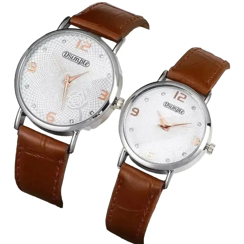 Timeless Leather Watches for Couples — product view 1