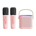 Portable Bluetooth 5.3 Speaker System With 2 Wireless Microphones