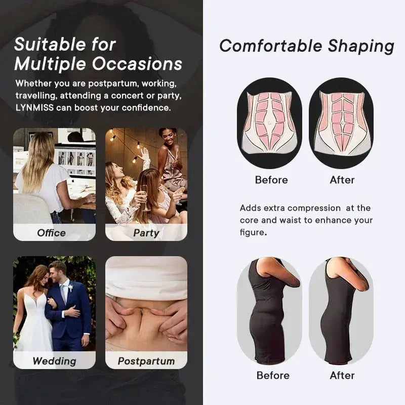 High Waist Thong Shapewear For Abdomen Control And Slimming
