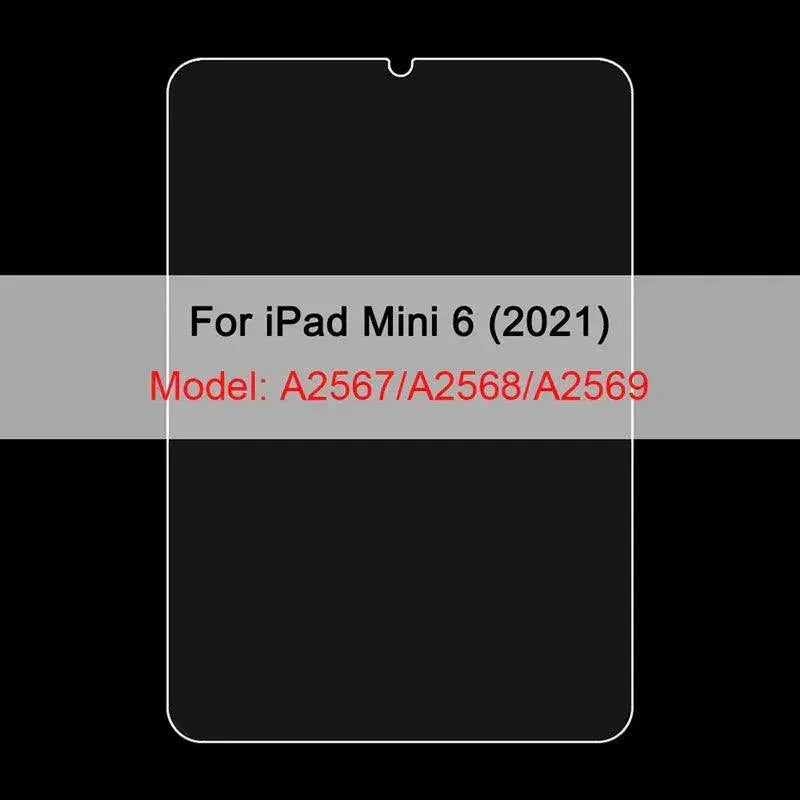 3 Piece Apple iPad Tempered Glass Screen Protector Kit