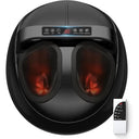 Shiatsu Foot Massager Machine with Deep Kneading Heat Fully Wrapped Air Pressure Tool 9 Levels 5 Massage Modes Fatigue Relief