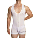 Men's Breathable Ice Vest Bodysuit Stylish Compression Shapewear