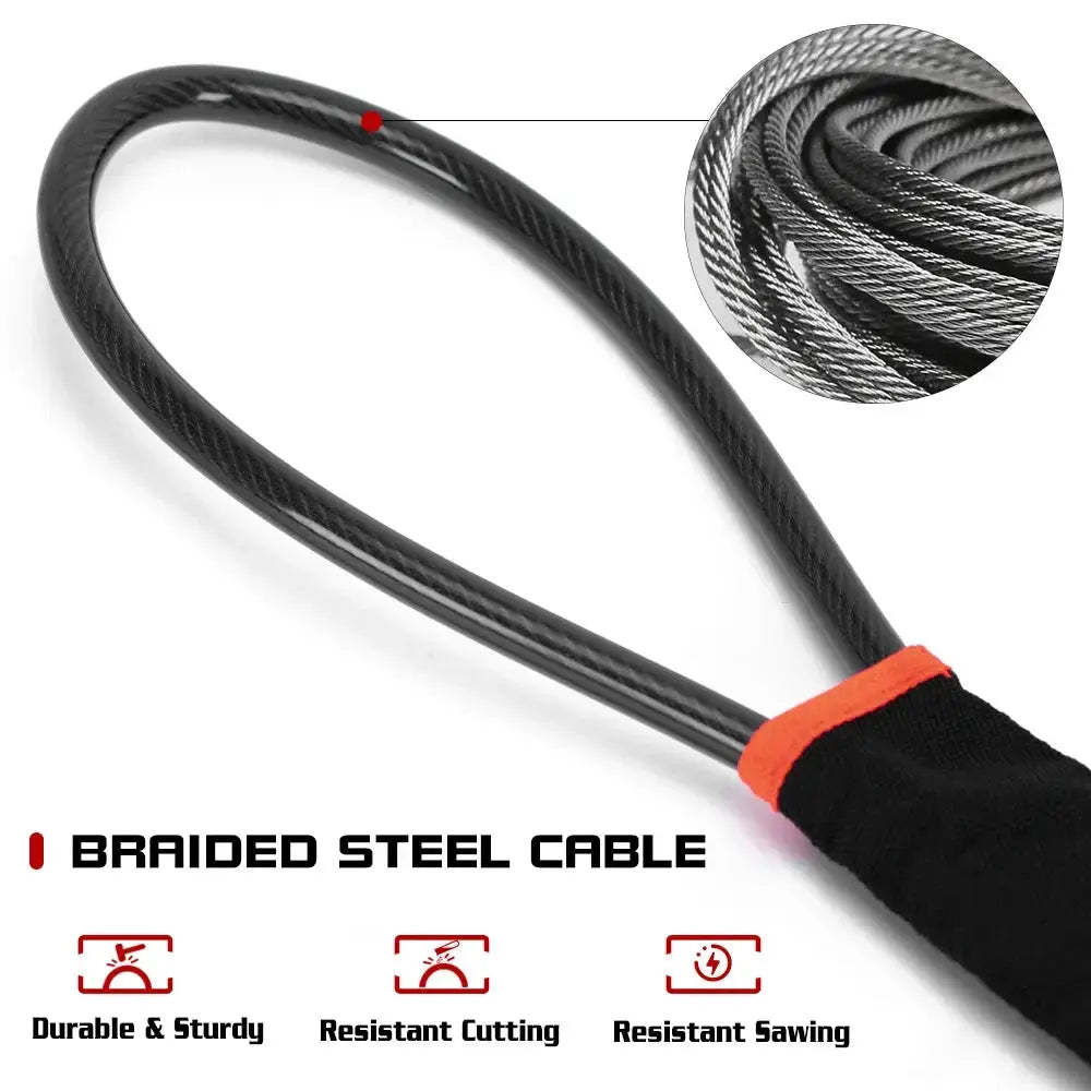 Car Steering Wheel Lock Anti Theft Steel Device Easy Install - OurLum.com