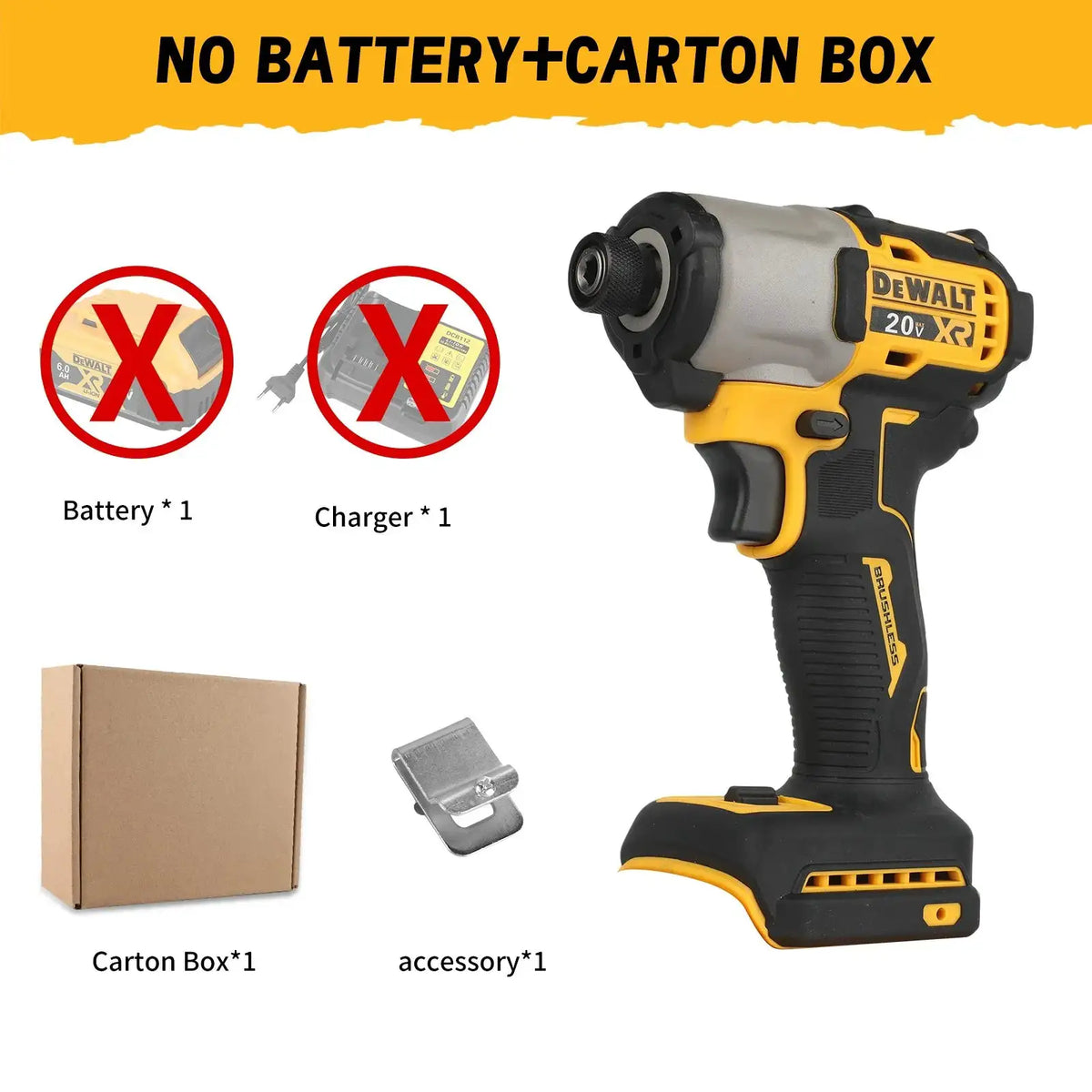 Dewalt High Torque Brushless Fast Driver