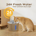 Automatic Cat Water Fountain 74oz Stainless