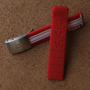 Tissot Trace Silicone Watchbands Stylish Waterproof Straps