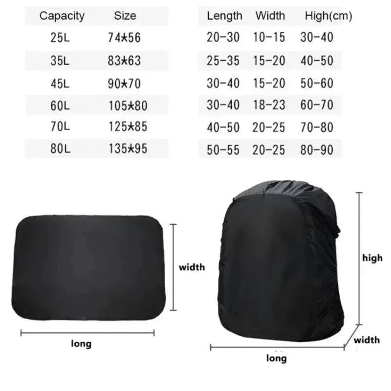 Ultimate Waterproof Backpack Rain Cover for Outdoor Use