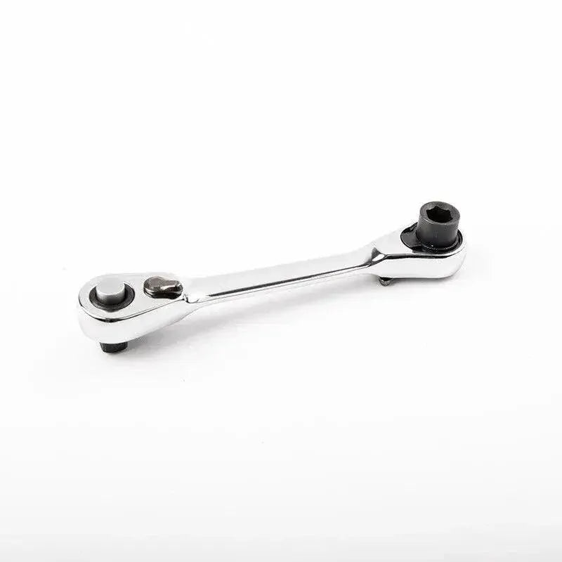 Double Ended Mini Ratchet Wrench Set Compact High Torque