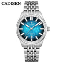 Cadisen Mens Automatic Silver Watch