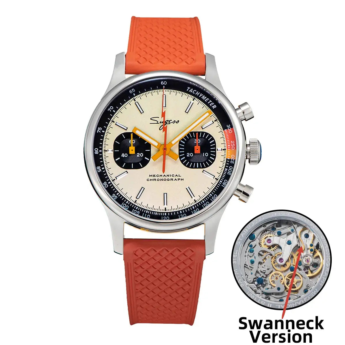 Sugess Aviation Chronograph Watch — product image 13