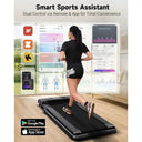 8.7 MPH Under Desk Walking Pad Treadmill With BLDC Motor Remote