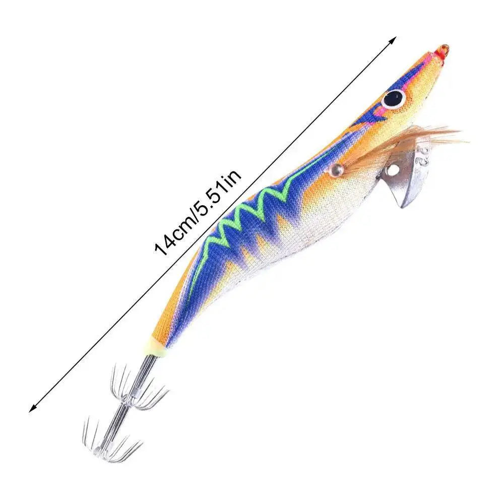 Luminous Squid Lure ABS 20g Squid Jig Bait For Fishing
