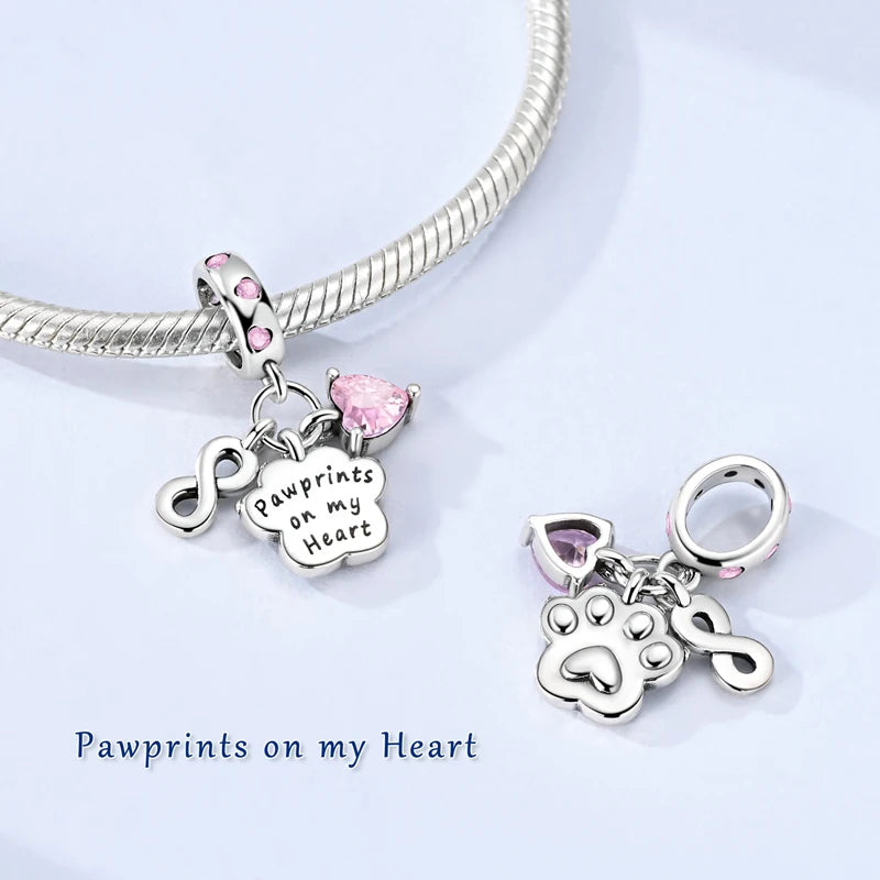 Sterling Silver Charm Love Heart