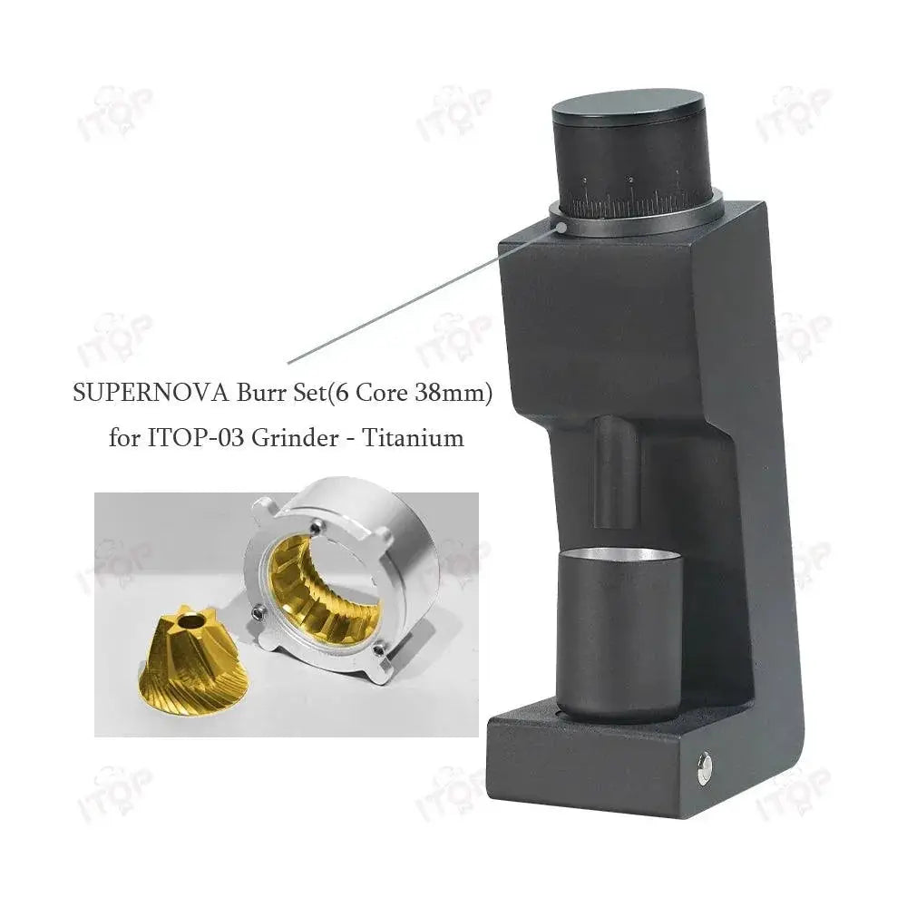 ITOP Electric Coffee Grinder Six Core Burr Grinder — product view 13