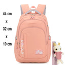 Adjustable Nylon School Carry Backpack