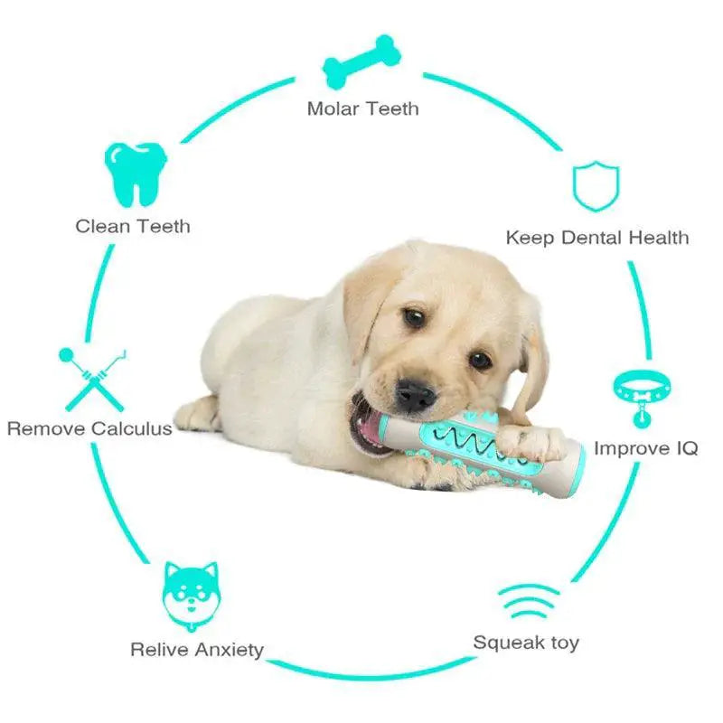 Dog Teeth Cleaning Toy For Puppies Interactive Dental Care