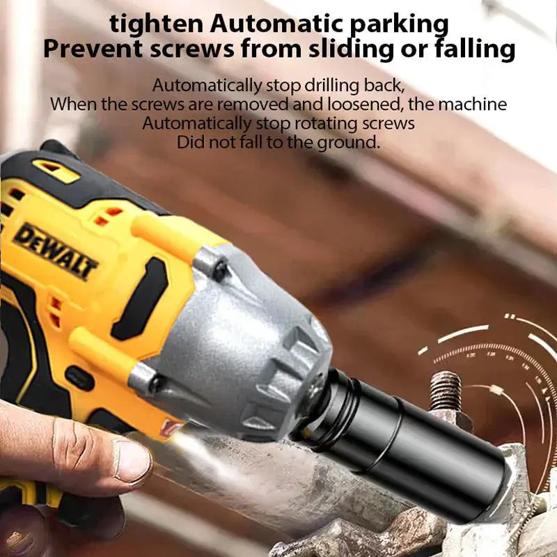 1/2in Brushless High Torque Impact Wrench 20V Battery Tool - OurLum.com