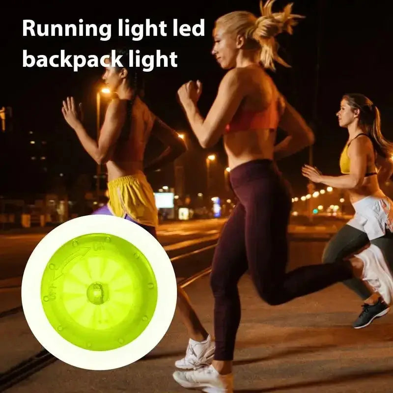 LED Safety Clip Light for Night Running and Cycling