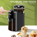 Wancle Electric Burr Coffee Grinder Adjustable Burr Mill