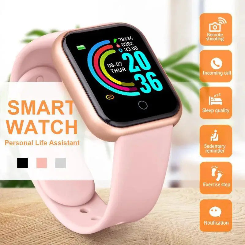 Children's Fitness Tracking Smartwatch With Sports Modes