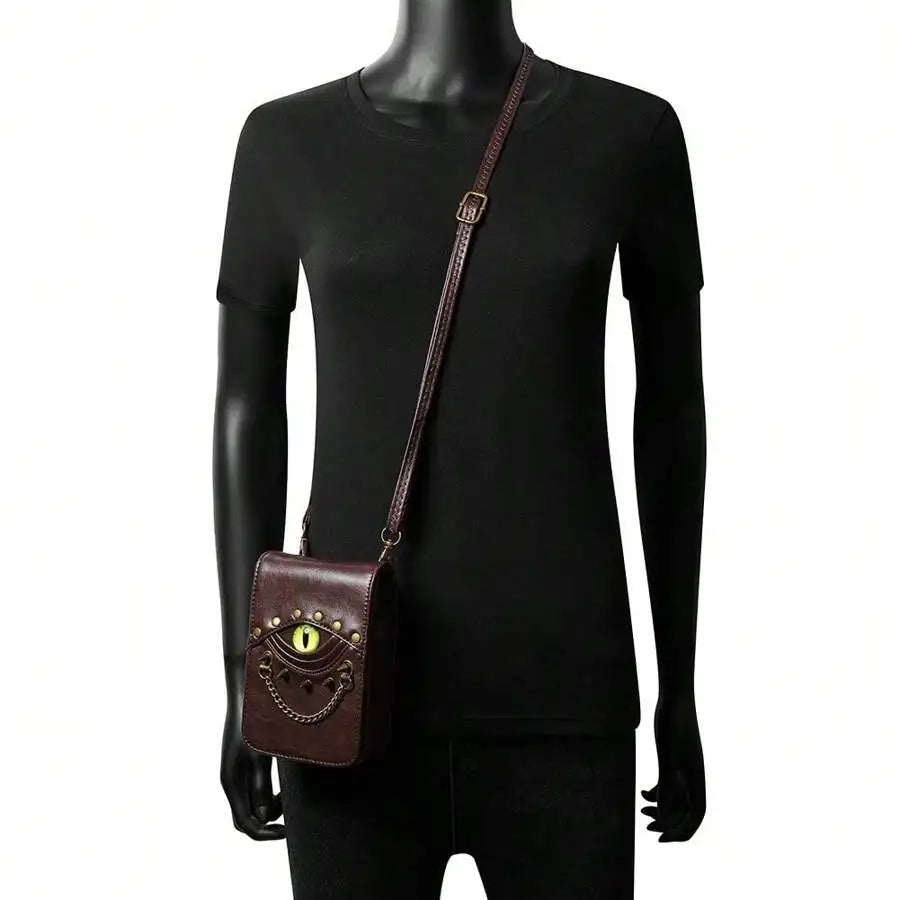 Pcs Retro Rivet Crossbody Bag