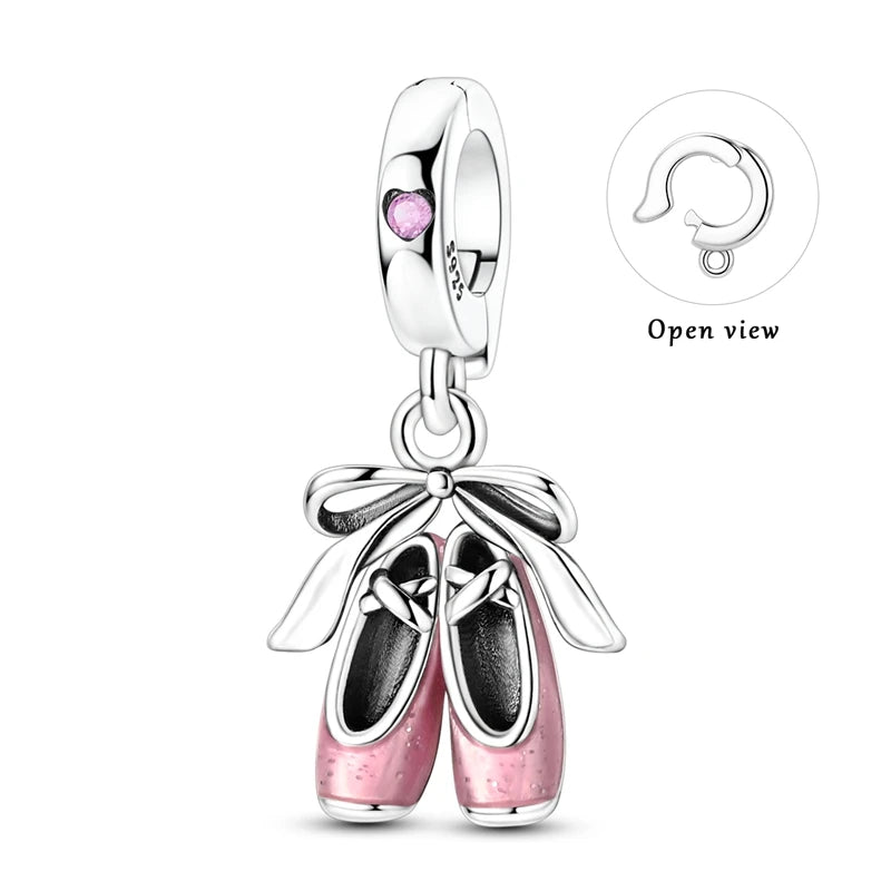Sterling Silver Charm Pendant Bead