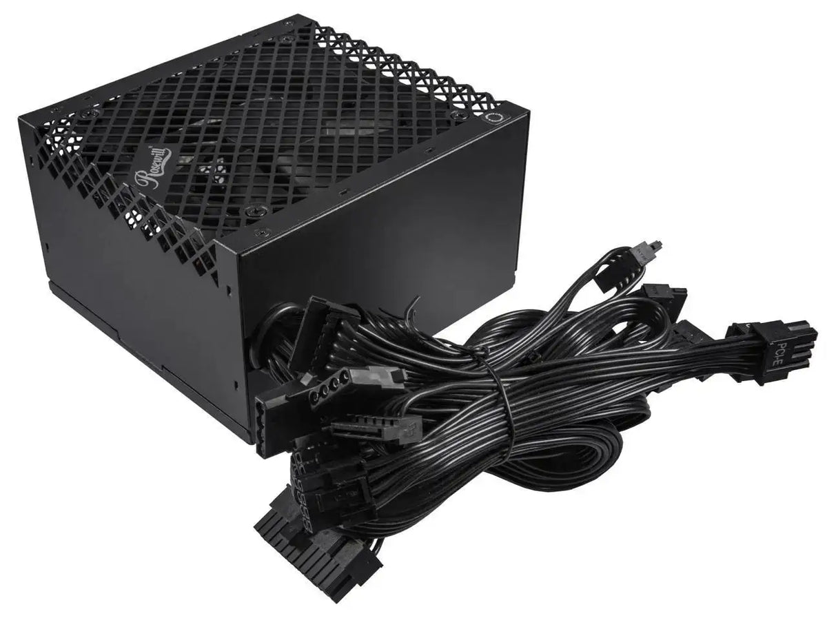 Rosewill VNW 750W 80+ White Certified, Non-Modular Active PFC Design, Low-Noise Power Supply, High Quality Electrolytic Capacitor, 120mm FDB Silent Fan - 5 Year Warranty - VNW750