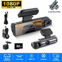 Front Rear Car Dashcam 1080P Unit
