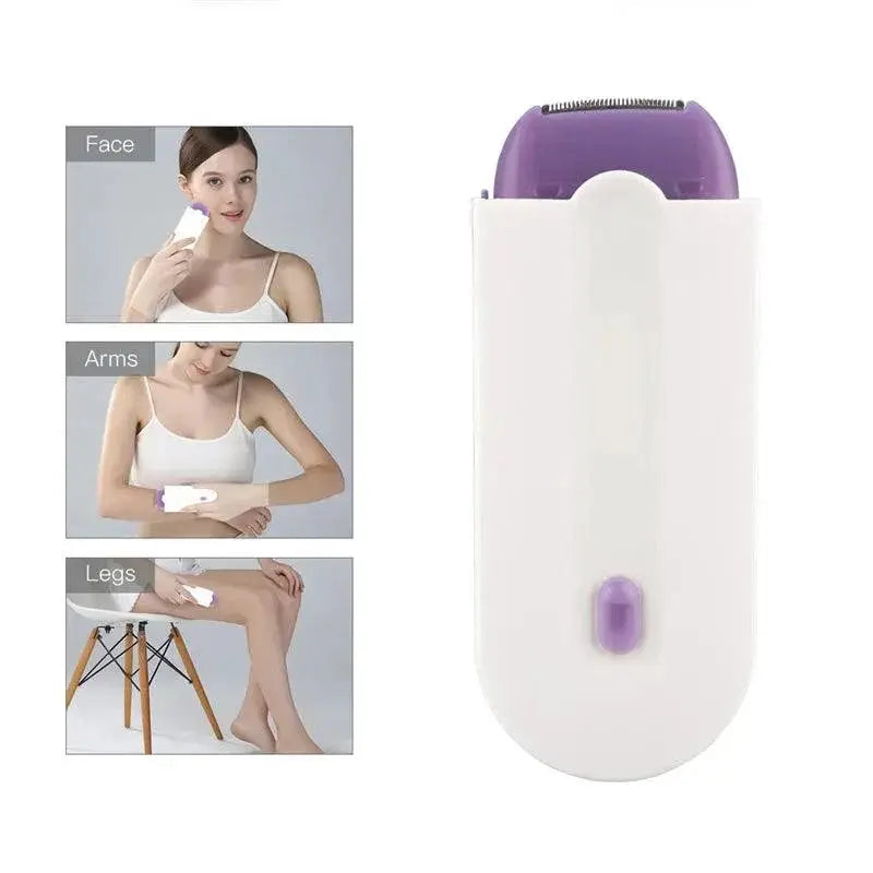 Painless Hair Removal Epilator Kit USB Rechargeable Women