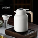 316 Stainless Thermos Bottle With Temperature Display And Tea Strainer