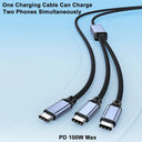 UsbC Fast Charge Two Devices